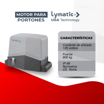 Motor Lymatic (600 Kg)